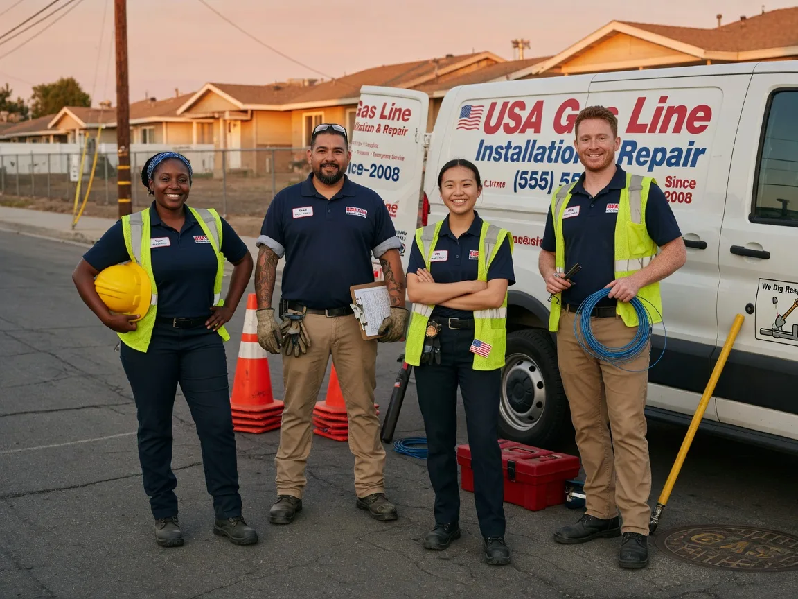 Gas Line Installation company in Lerna, IL